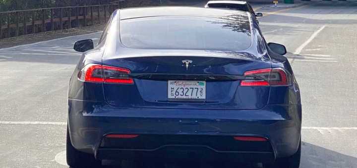 Yenilenmiş Tesla Model S, Caddelerde Dolaşırken Görüntülendi