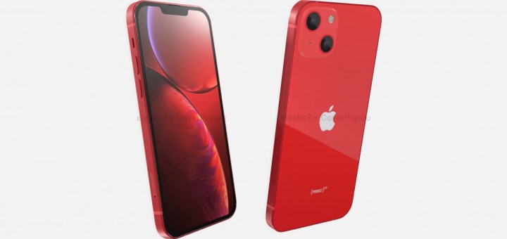 Apple iPhone 13 Product Red Modelinin Render Görüntüleri Ortaya Çıktı